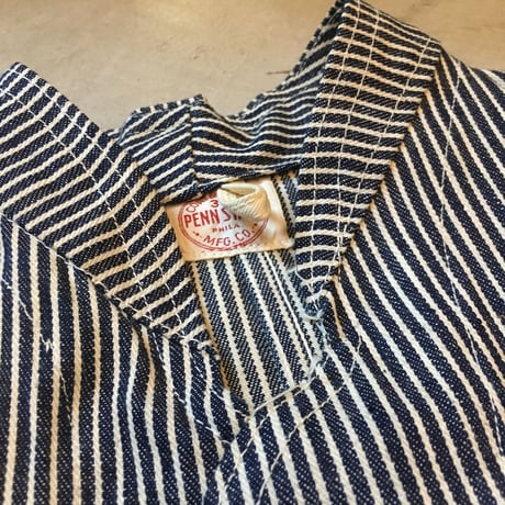 1930〜40's PENN STATE Hickory Coverall Deadstock