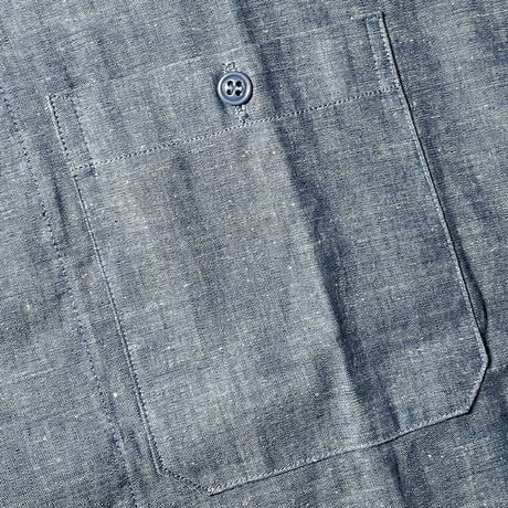 1970's US.NAVY Chambray L/S Shirt Deadstock