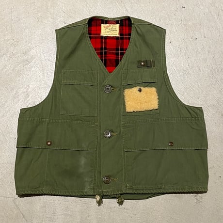 1960's Duxbak Poplin Fishing Vest