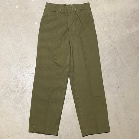 1940's USMC P-41 Herringbone Trousers Deadstock