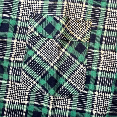 1950's Sport Shirt Flannel L/S Shirt Deadstock