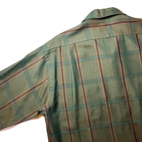 1960's〜 HUNT CLUB Rayon L/S Shirt