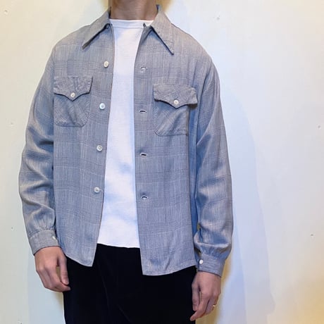 1950's Marlboro Rayon L/S Shirt