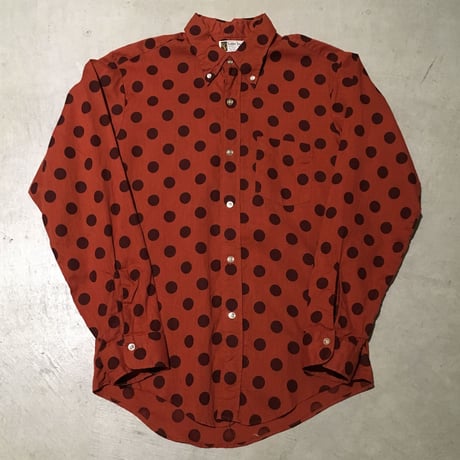 1960's Golden Vee Dots L/S Shirt