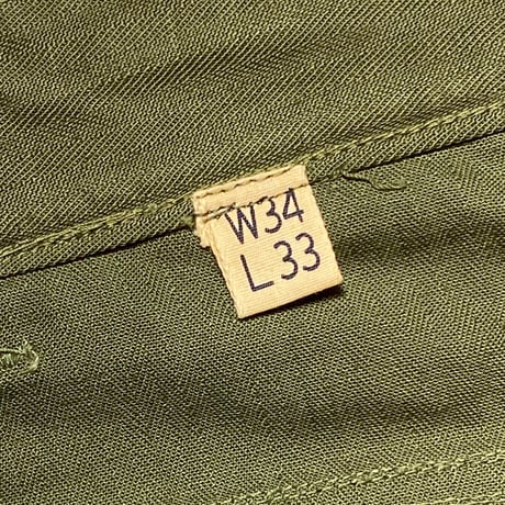 1940's US.ARMY M-43 Herringbone Trousers Deadstock
