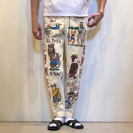 1960's Unknown Senior Corduroy Memorial Pants