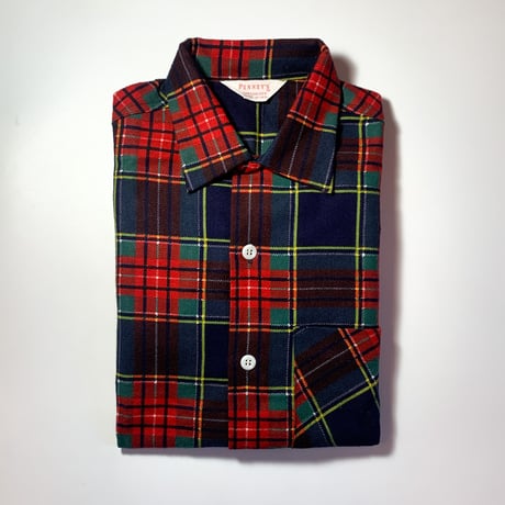 1950's PENNEY'S Flannel L/S Shirt Deadstock