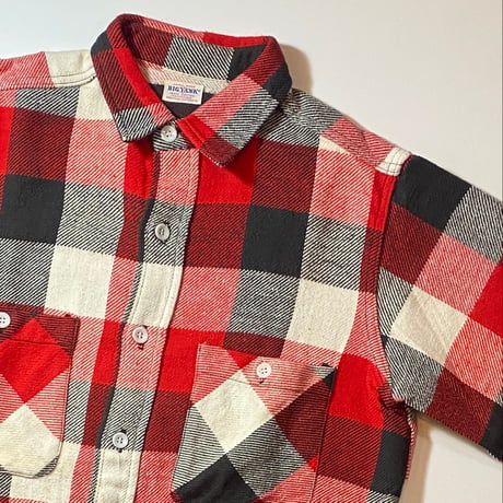 1950〜60's BIG YANK Heavy Flannel L/S Shirt Deadstock