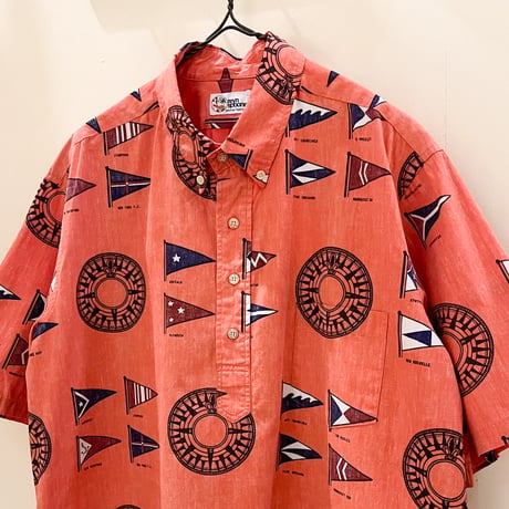 1990's reyn spooner Pullover S/S Shirt