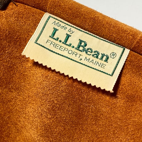 1980's L.L.Bean Suede Brief Case