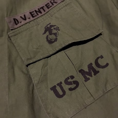1960's USMC Jungle Fatigue 3rd Jacket