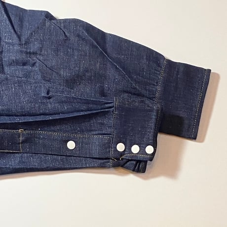 1950〜60's Roebucks Denim Western L/S Shirt Deadstock