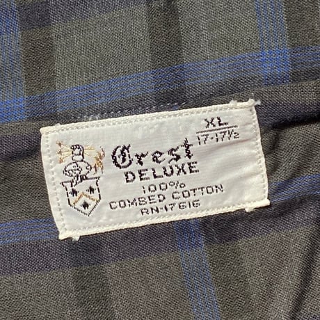 1960's Crest L/S Shirt Deadstock