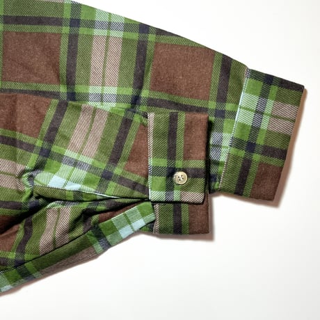 1960's BRENT Flannel L/S Shirt Deadstock