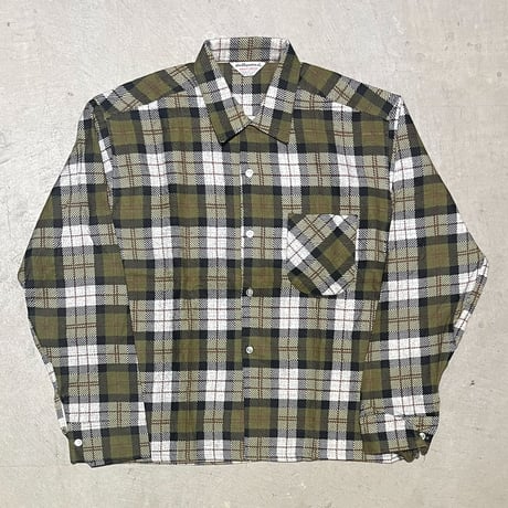 1960's Hollywood Flannel L/S Shirt Deadstock