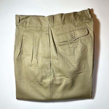 1950〜60's French Army M-52 Chino Trousers Deadstock
