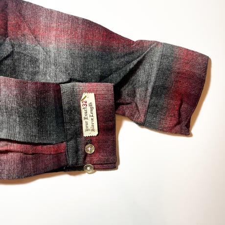 1960's ARROW Rayon L/S Shirt Deadstock