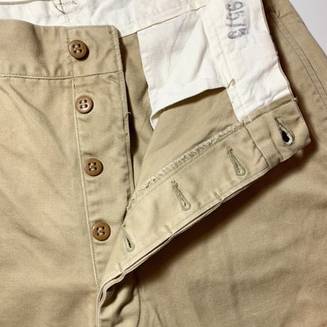 1950's US.ARMY Chino Trousers