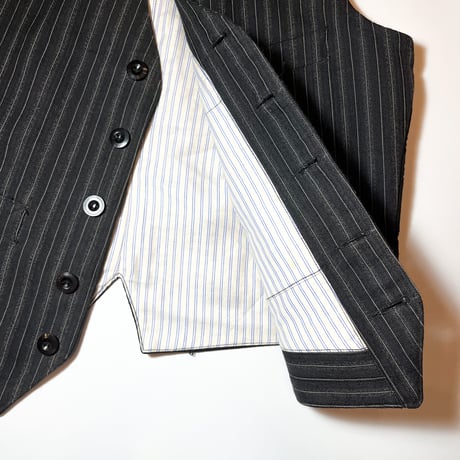1950's French Unknown Stripe Vest Deadstock