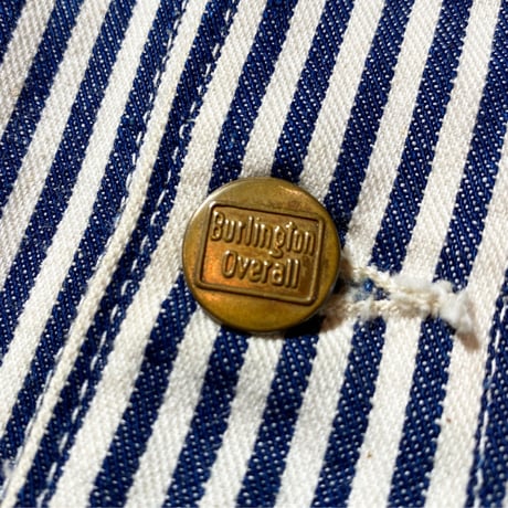 1940's Burlington Hickory Engineer Jacket