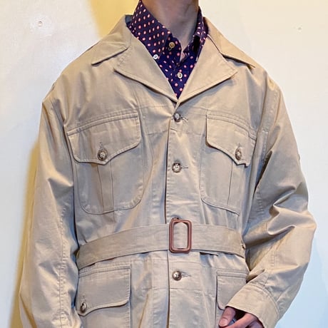 1980's Willis&Geiger×Eddie Bauer Safari Jacket