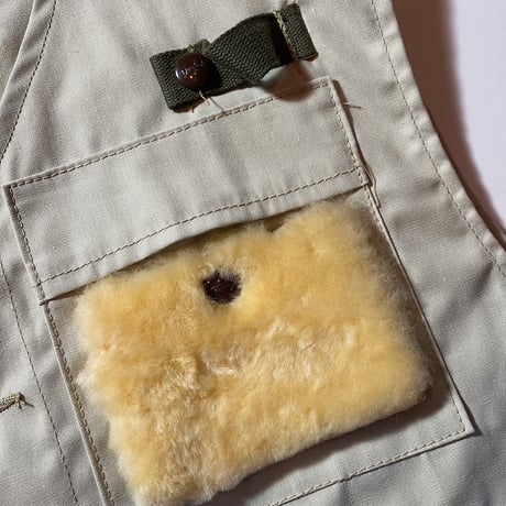 1960's Duxbak Poplin Fishing Vest Deadstock