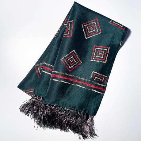 1950's Unknown Rayon Scarf