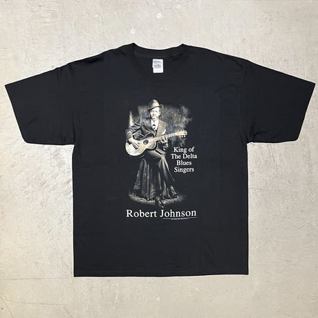 1990's〜 GILDAN Robert Johnson Printed Tee Deadstock