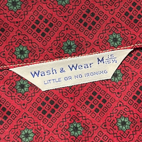 1960's Wash&Wear S/S Shirt Deadstock
