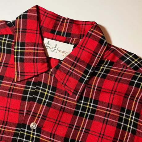 1960's M F Rayon L/S Shirt Deadstock