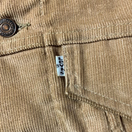 1970's〜 Levi's 70505 Corduroy Jacket Deadstock
