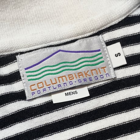 1980's〜 COLUMBIA KNIT Rugger L/S Tee Deadstock