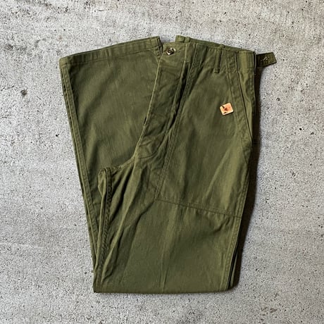 1940's US.ARMY M-47 Herringbone Trousers Deadstock