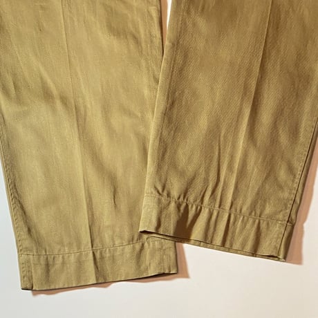 1940's〜 US.NAVY Chino Trousers