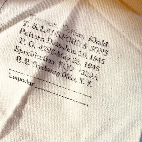 1940's US.ARMY M-45 Chino Trousers Deadstock