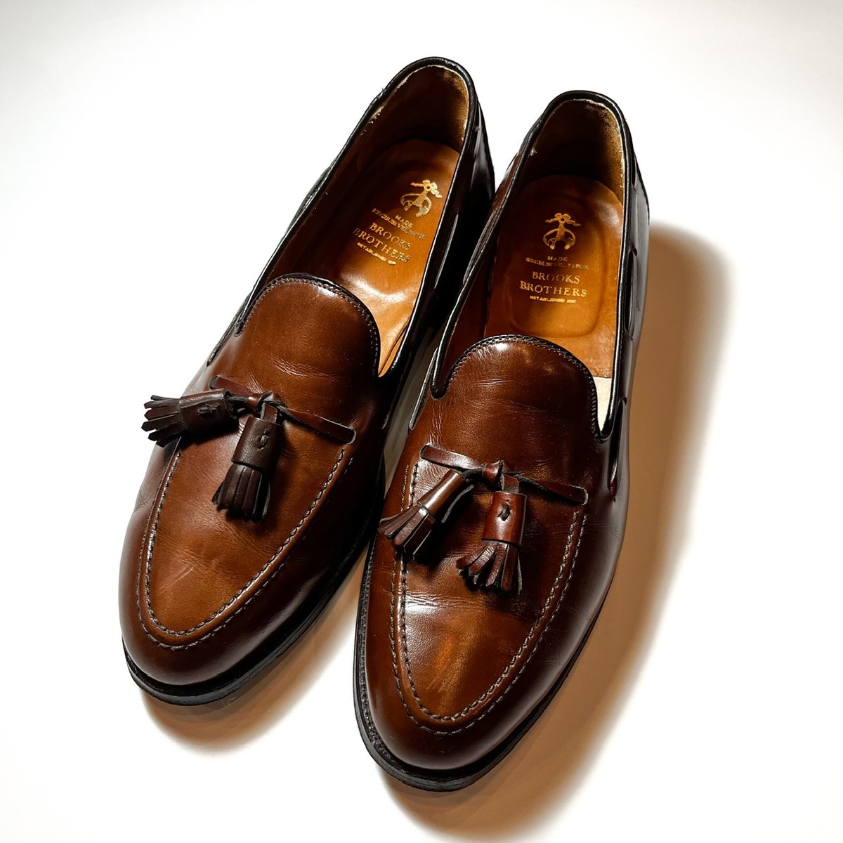 靴 Brooks Brothers by Alden Tassel Loafer 9 2000's〜 Brooks Brothers×Alden Tassel Loafer | U