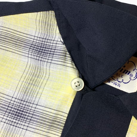 1950's Pilgrim Cotton&Rayon Pullover L/S Shirt