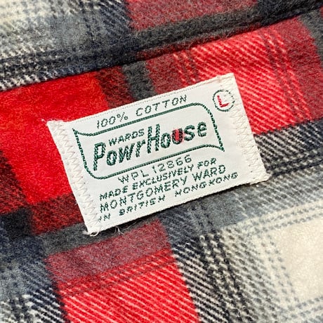 1960's Powr House Flannel L/S Shirt