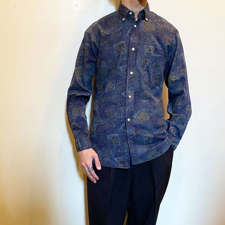 1960's ARROW Batik L/S Shirt