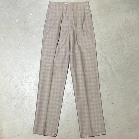 1950's THE ARISTOCRAT Cotton Trousers Deadstock
