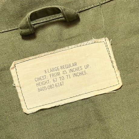 1960's US.ARMY Jungle Fatigue 3rd Jacket