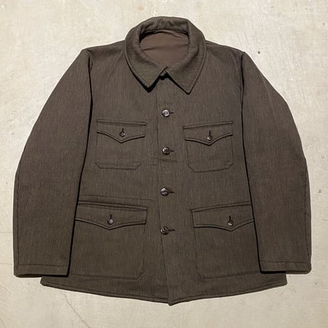1950's L'AGRICULTEUR Pique Hunting Jacket Deadstock