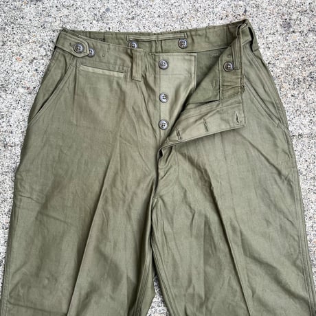 1940's US.ARMY M-43 Field Trousers Deadstock