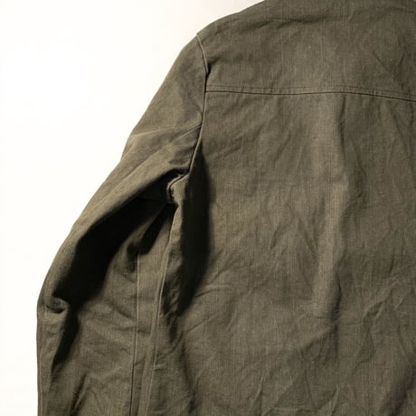 1960's〜 British Green Denim Prisoner Jacket
