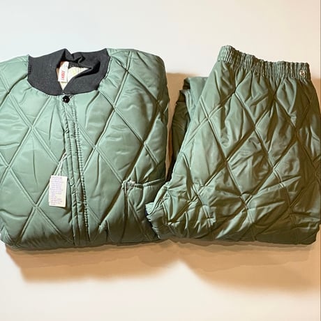 1960's Unknown Quilting Jacket&Pants Deadstock