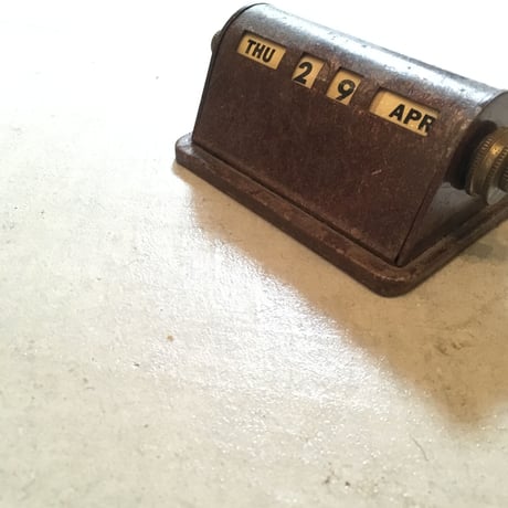 1930's〜 Unknown Desk Calender