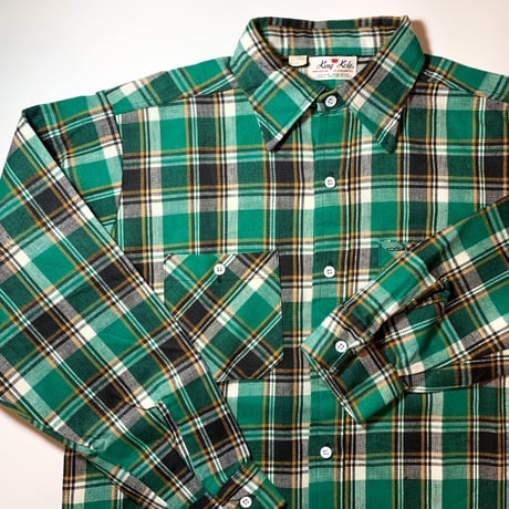 1960〜70's King Kole Heavy Flannel L/S Shirt Deadstock