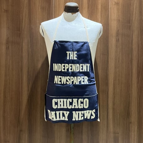 1950's Unknown Twill Apron Deadstock