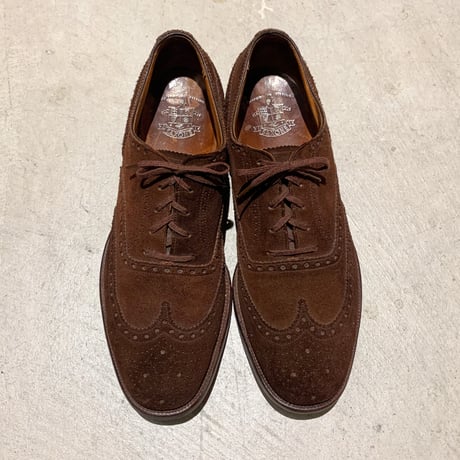 1970's SAXONE Brown Suede Shoes