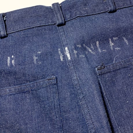 1940's US.NAVY Denim Trousers